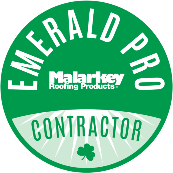 Emerald Pro Contractor Malarkey Roofing Products Logo